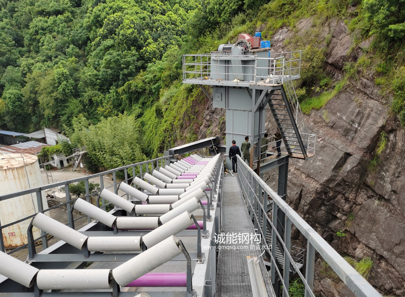 麗水嘉城混凝土物料提升機 麗水鋼結構案例