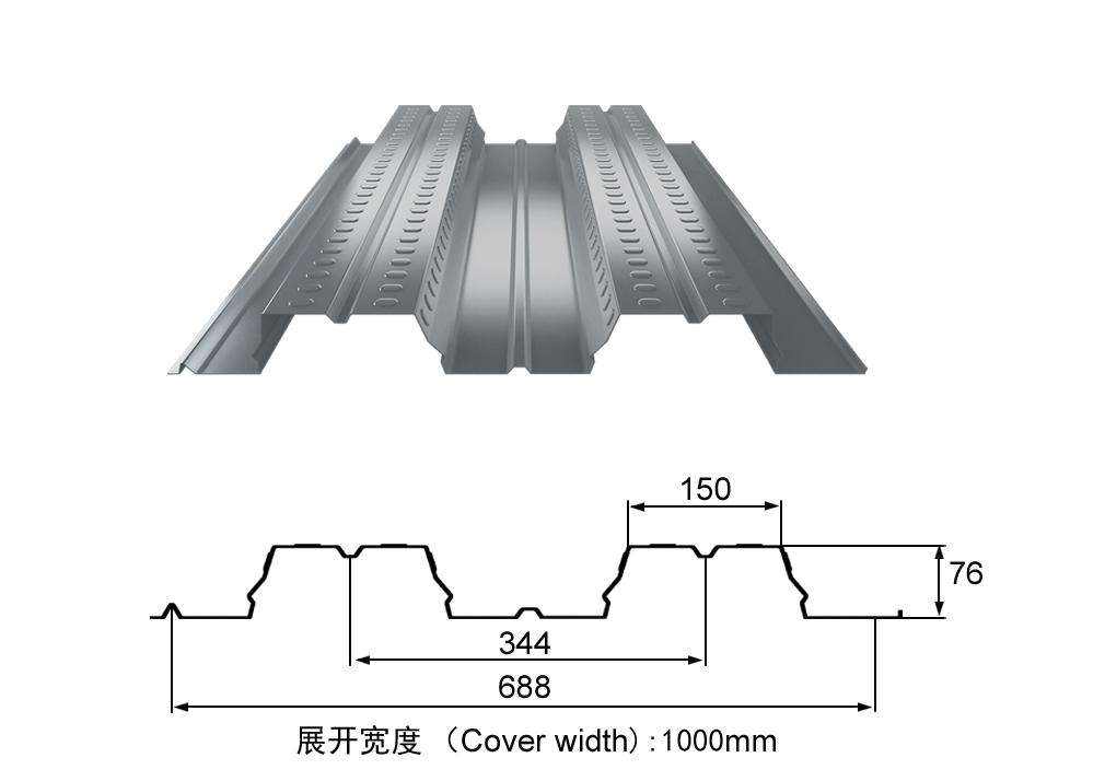 樓承板YXB76-344-688